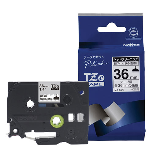 ブラザー TZe-CL6 [TZeテープ ヘッドクリーニングテープ 36mm]