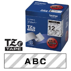 ブラザー TZe-131V [ラミネートテープ(透明地/黒字) 12mm 5本パック]