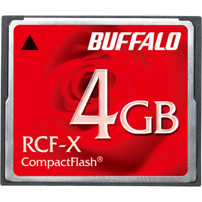 バッファロー RCF-X4G [コンパクトフラッシュ 4GB]