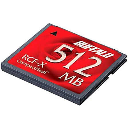 バッファロー RCF-X512MY [コンパクトフラッシュ 512MB]