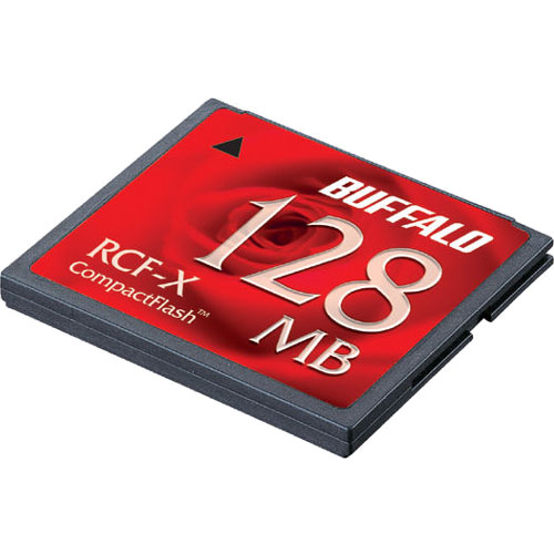 バッファロー RCF-X128MY [コンパクトフラッシュ 128MB コストパフォーマンスモデル]