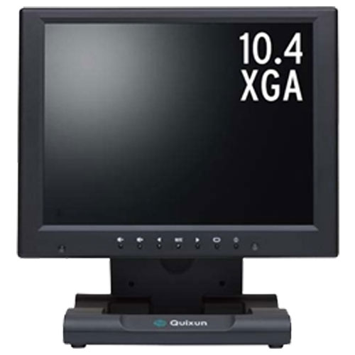 Quixun QT-1007B(AVTP) [10.4インチXGA液晶ディスプレイ タッチパネル ブラック]