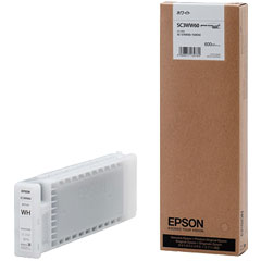 エプソン SC3WW60 [SureColor用 インクカートリッジ/600ml(ホワイト)]