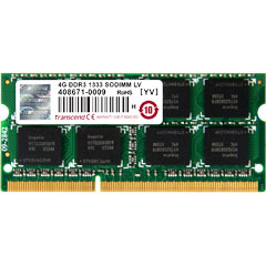 トランセンド TS512MSK64W3N [4GBメモリ DDR3L 1333 SO-DIMM CL9 2Rx8]