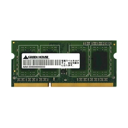 グリーンハウス GH-DWT1600-2GB [PC3-12800 DDR3 SDRAM SO-DIMM 2GB(2Gbit)]