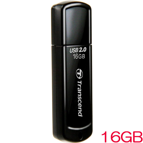 トランセンド TS16GJF350 [USBメモリ 16GB JetFlash 350 Black]