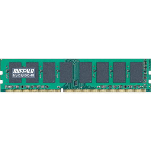バッファロー MV-D3U1600-4G [D3U1600相当 法人向白箱6年保証 DIMM 4GB]