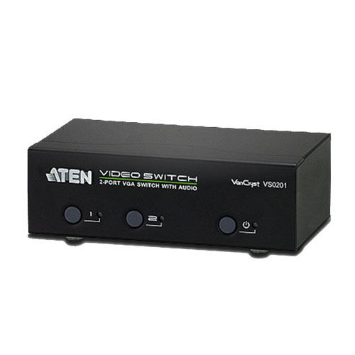 ATEN VS0201 [2入力 1出力 アナログVGA/オーディオビデオスイッチ]