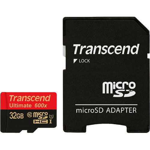 TS32GUSDHC10U1 [32GB microSDHCカード Class 10 UHS-I MLC 600x (Ultimate) MLCフラッシュ搭載]