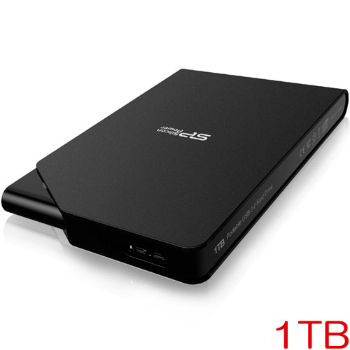 シリコンパワー SP010TBPHDS03S3K [USB3.0/2.0対応 Stream S03 ポータブルHDD 1TB]