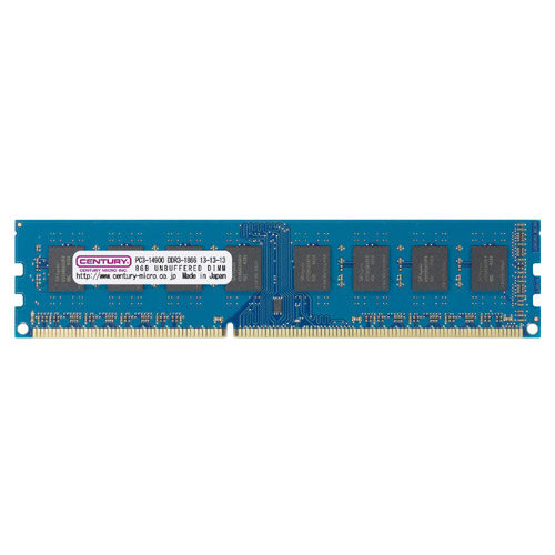 センチュリーマイクロ CD4G-D3U1866 [★デスクトップ用 PC3-14900/DDR3-1866 4GB DIMM]