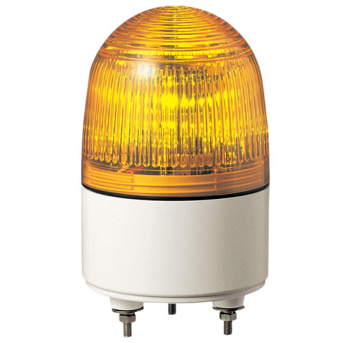 パトライト PES-100A-Y [小型LED表示灯 直径82mm/定格電圧AC100V/黄]