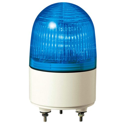 パトライト PES-100A-B [小型LED表示灯 直径82mm/定格電圧AC100V/青]
