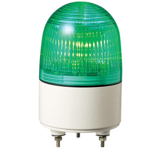 パトライト PES-100A-G [小型LED表示灯 直径82mm/定格電圧AC100V/緑]