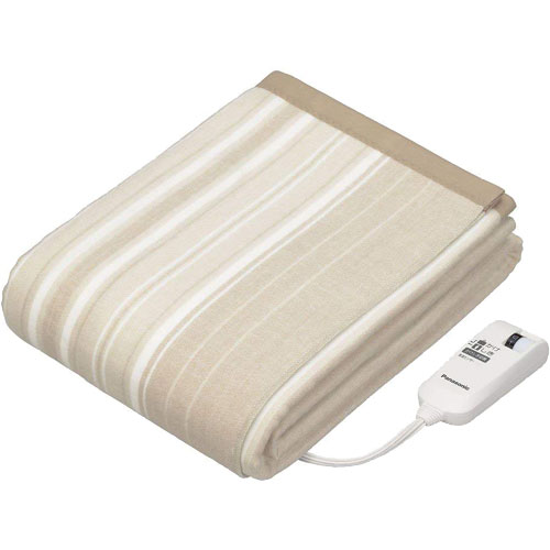Panasonic DB-R31M-C 電気毛布 ベージュ シングル Mサイズ e-TREND｜パナソニック DB-R31M-C [電気掛け敷き毛布 シングルM
