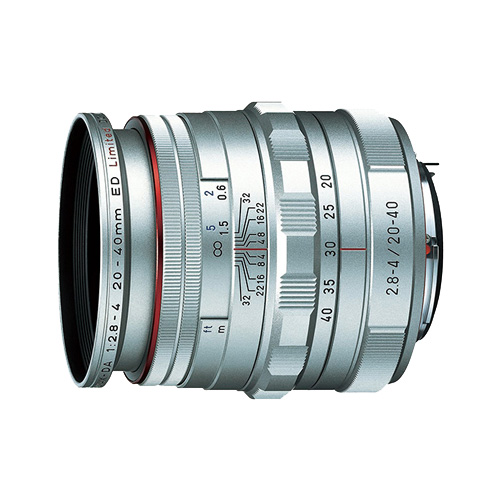 ★保護フィルター付き★HD PENTAX-DA 20-40mmF2.8-4ED Limited DC WR シルバー
