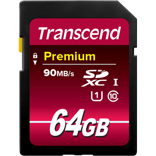 トランセンド TS64GSDU1 [64GB SDXC Class10 UHS-Iカード 400x (Premium)]