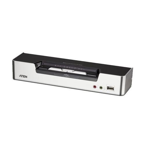 ATEN CS1642A [DVIデュアルモニタ/オーディオ 2ポートUSB KVMPスイッチ]