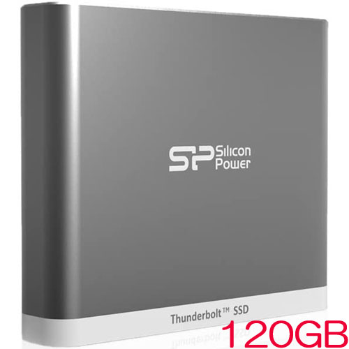 e-TREND｜シリコンパワー SP120GBTSDT11013 [ThunderboltポータブルSSD