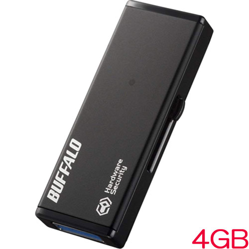 バッファロー RUF3-HSL4G [強制暗号化機能搭載 USB3.0対応 セキュリティーUSBメモリー 4GB]