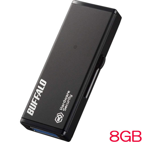 バッファロー RUF3-HSL8G [強制暗号化機能搭載 USB3.0対応 セキュリティーUSBメモリー 8GB]