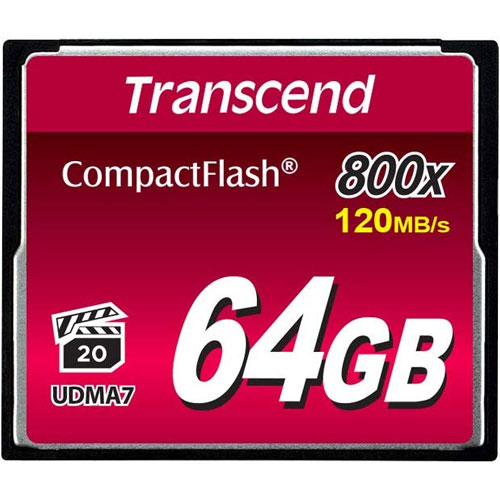 トランセンド TS64GCF800 [64GB CF CARD (800倍速 TYPE I )]