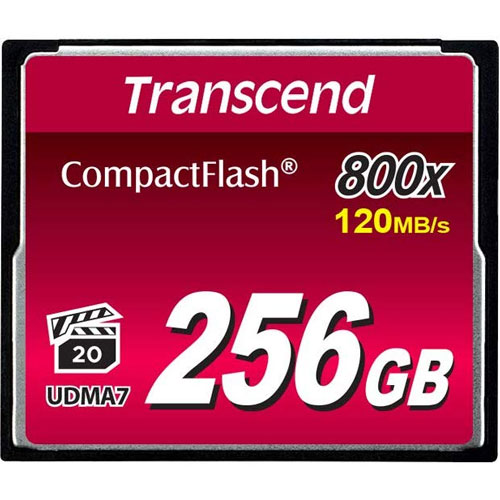 トランセンド TS256GCF800 [256GB CF CARD (800倍速 TYPE I )]