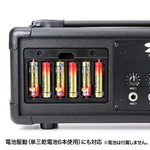 e-TREND｜サンワサプライ MM-SPAMP [マイク付き拡声器スピーカー]