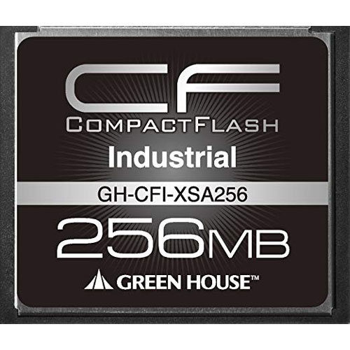 GH-CFI-XSA256 [インダストリアル(工業用)コンパクトフラッシュ 256MB]