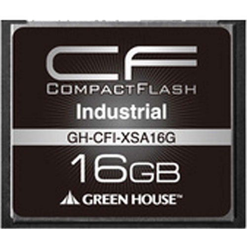 グリーンハウス GH-CFI-XSA16G [インダストリアル(工業用)コンパクトフラッシュ 16GB]