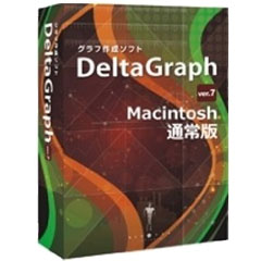 Red Rock software DeltaGraph7J Macintosh [N22901]