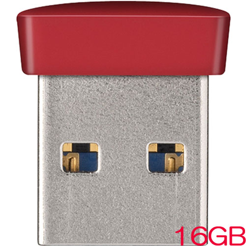 RUF3-PS16G-RD [USB3.0対応 マイクロUSBメモリー 16GB レッド]