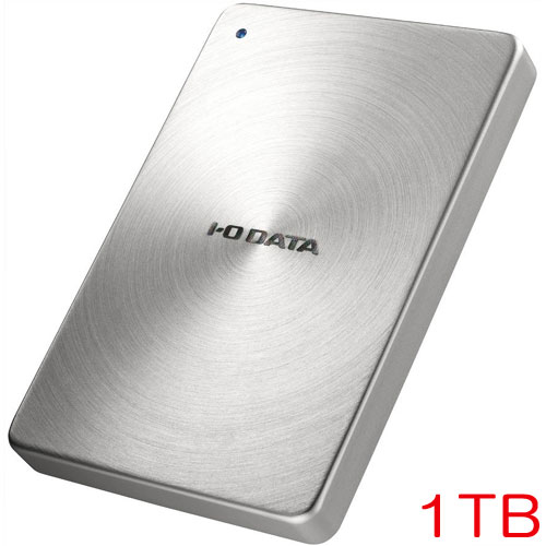 アイ・オー・データ HDPX-UTA1.0S [USB 3.0対応 ポータブルHDD「カクうす」1.0TB 銀]
