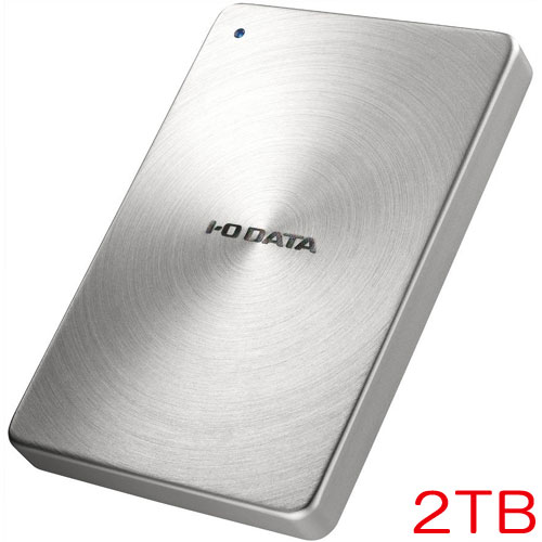 HDPX-UTA2.0S [USB 3.0対応 ポータブルHDD「カクうす」2.0TB 銀]