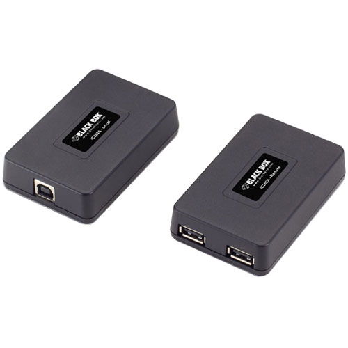 ブラックボックス・ネットワークサービス IC282A [USB1.1バスパワーCAT5エクステンダ・キット2P(40m)]