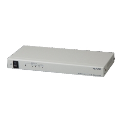 ラウンド HDMI分配器 SPLH-400 [HDMI4分配器(1入力4出力、DVI-D、業務、外部)]