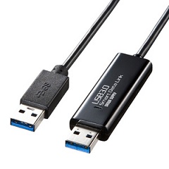 サンワサプライ KB-USB-LINK4 [ドラッグ&ドロップ対応USB3.0リンクケーブル(Mac/Win)]
