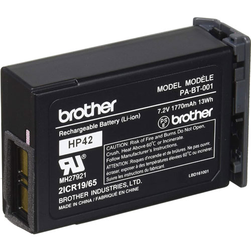 ブラザー PA-BT-001-B [RJ-3050用Li-ion充電池]