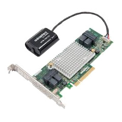 アダプテックジャパン 2281600-R [Adaptec RAID 81605ZQ SGL maxCache 3.0搭載 SAS/SATA 12Gb 内部16ポート PCIe x8(Gen3) LP]