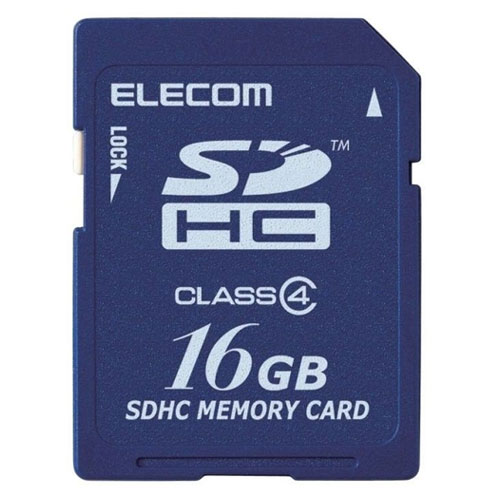 エレコム MF-FSD016GC4/H [SDHCカード/16GB/CL4/法人/簡易P]