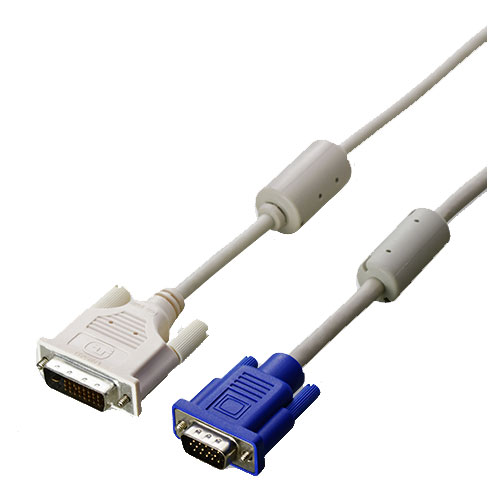 FlexScan Display Cable VI200 [DVI対応アナログ信号ケーブル(2m) グレイ]