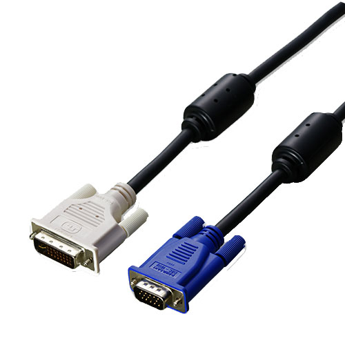 ナナオ（EIZO） FlexScan Display Cable VI300-BK [DVI対応アナログ信号ケーブル(3m) ブラック]