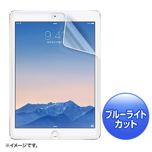 サンワサプライ LCD-IPAD6BCAR [iPad Air 2用BLC指紋反射防止フィルム]