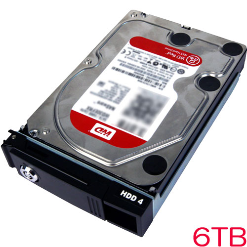 HDLZ-OP6.0R [LAN DISK Z専用交換用HDD(WD Red搭載) 6TB]