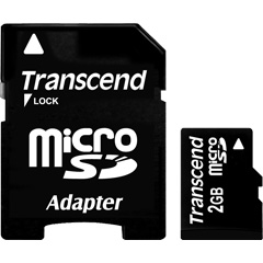 トランセンド TS2GUSD [2GB microSDカード]