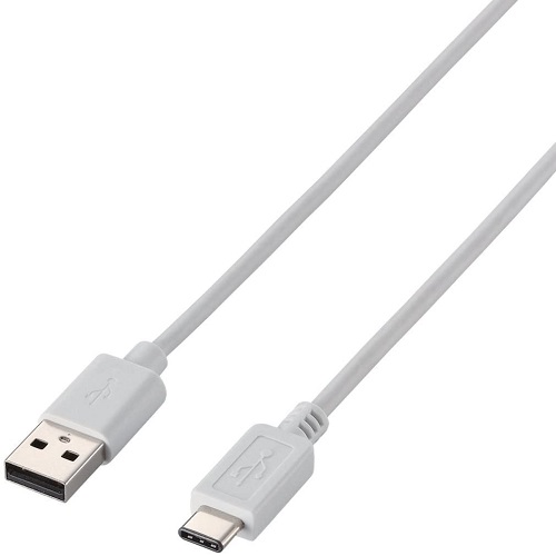 エレコム U2C-APAC10WH [USB2.0ケーブル/for Apple/A-C/ノーマル/1m/ホワイト]