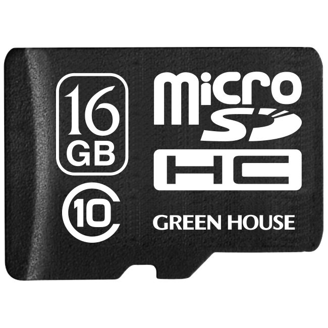 グリーンハウス GH-SDMRHC10DA-16G [microSDHCカード 16GB クラス10 +データ復旧]