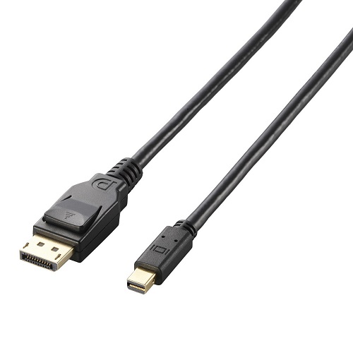 エレコム CAC-DPM1220BK [Mini DisplayPortケーブル/Ver1.2a/2m/ブラック]