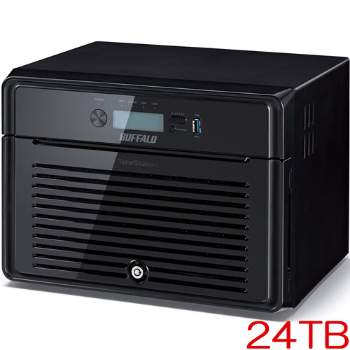 バッファロー TeraStation 5800DN TS5800DN2408 [管理者・RAID機能 8ドライブNAS 24TB]