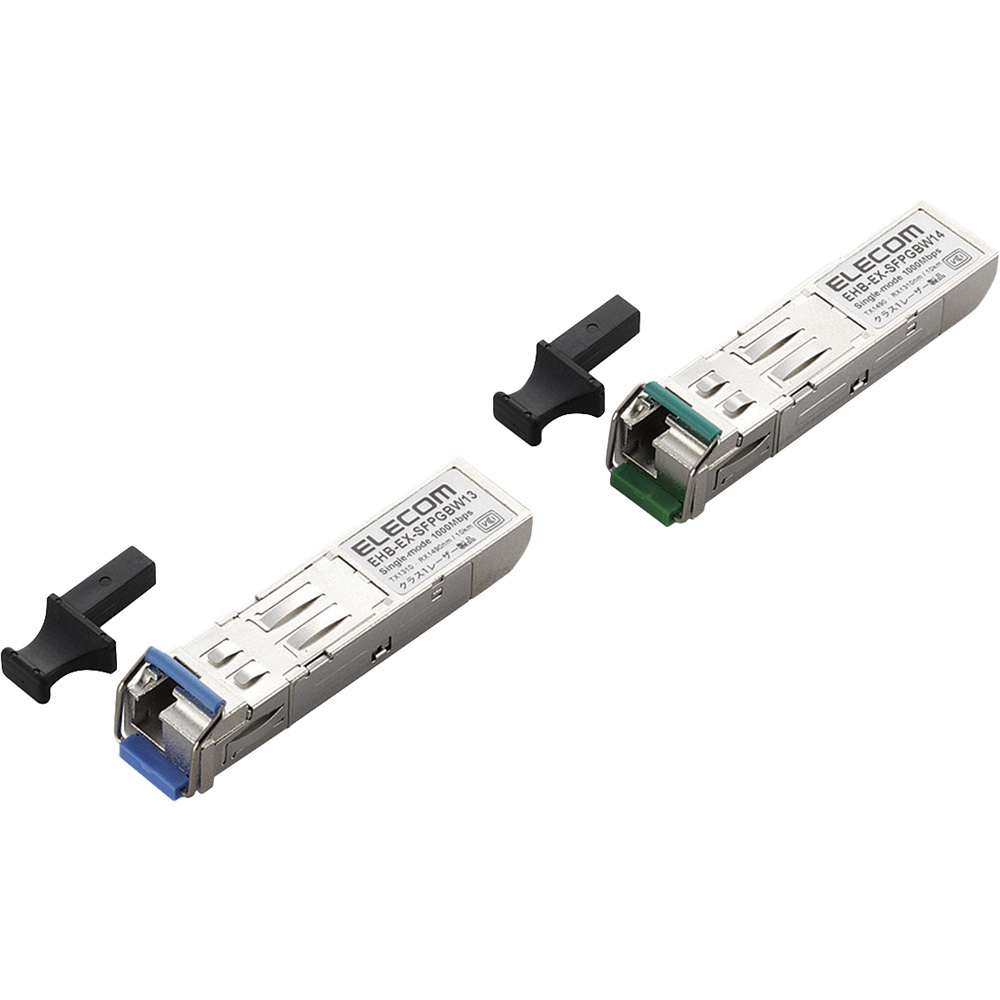 エレコム エレコム　スイッチ用SFPモジュール　1000BASE−BX　BWDMセット  EHB-EX-SFPGBW-P